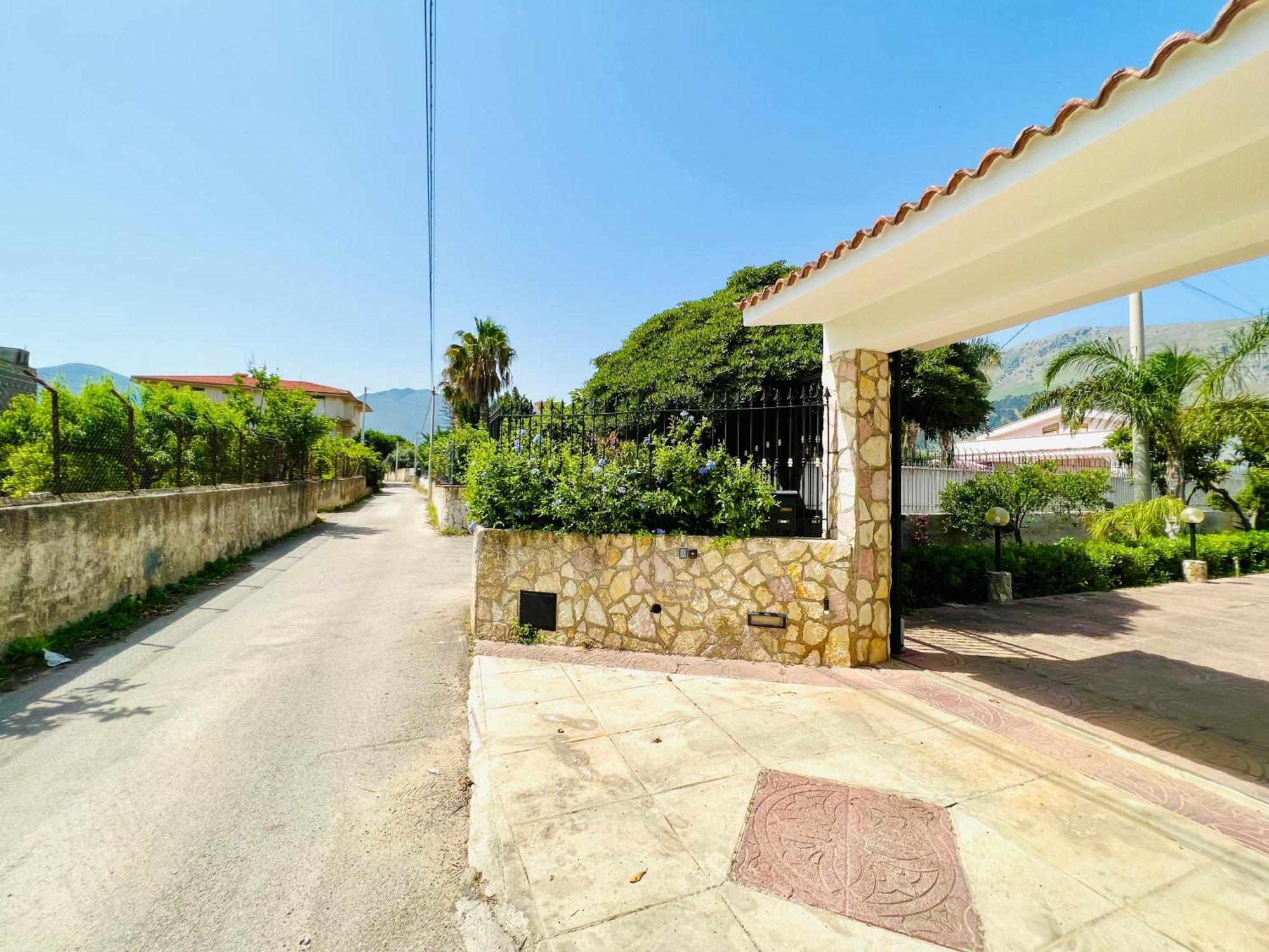 Villa Genova Carini Bagian luar foto