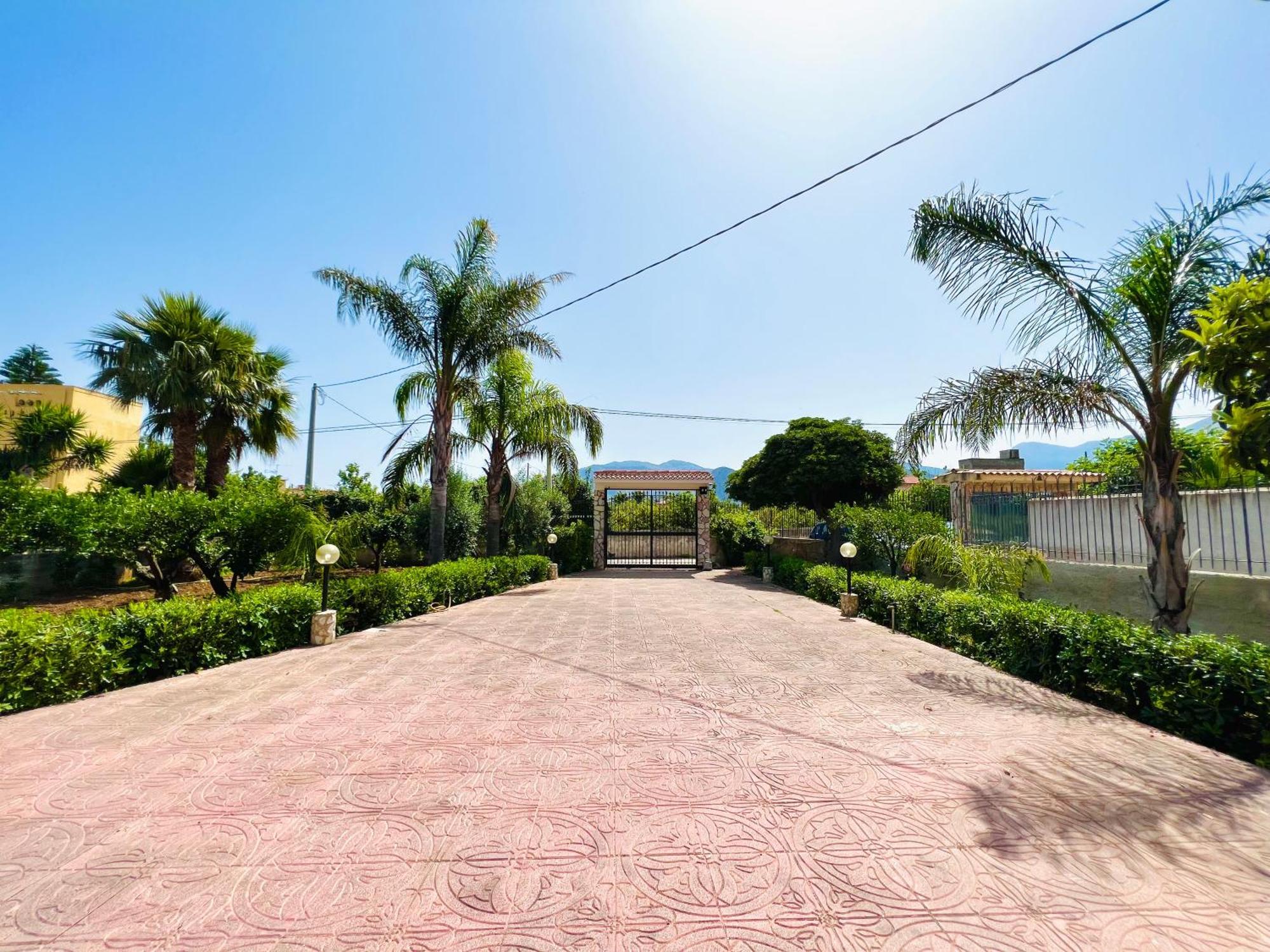 Villa Genova Carini Bagian luar foto